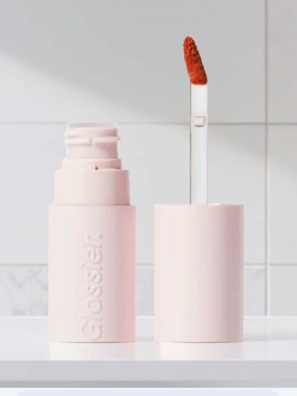 NIB Glossier G Suit Soft Touch Lip Creme- Strike
